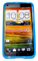 Силиконов гръб ТПУ за HTC Butterfly X920D Син