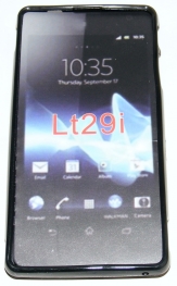 Силиконов гръб ТПУ за Sony Xperia LT29i Hayabusa Черен