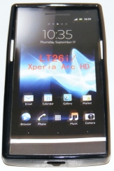 Силиконов гръб ТПУ за Sony Xperia S LT26i Черен