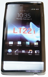 Силиконов гръб ТПУ за Sony Xperia P LT22i Черен