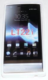 Силиконов гръб ТПУ за Sony Xperia P LT22i Бял