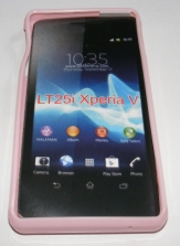 Силиконов гръб ТПУ за Sony Xperia V LT25i Розов