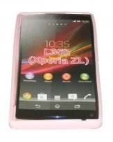 Силиконов гръб ТПУ за Sony Xperia ZL L35h Розов