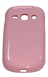 Силиконов гръб ТПУ за Samsung S6810 Galaxy Fame Розов