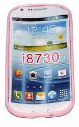 Силиконов гръб ТПУ за Samsung I8730 Galaxy Express Розов