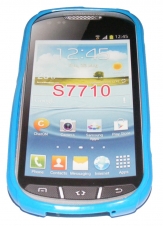 Силиконов гръб ТПУ за Samsung S7710 Galaxy Xcover 2 Син