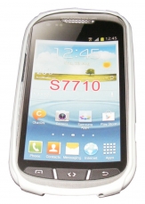 Силиконов гръб ТПУ за Samsung S7710 Galaxy Xcover 2 Бял