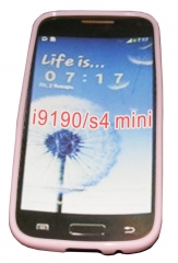 Силиконов гръб ТПУ за Samsung i9190 Galaxy S4 mini Розов