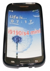 Силиконов гръб ТПУ за Samsung i9190 Galaxy S4 mini Черен