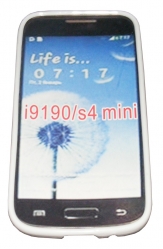 Силиконов гръб ТПУ за Samsung i9190 Galaxy S4 mini Бял