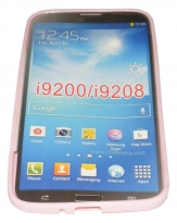 Силиконов гръб ТПУ за Samsung Galaxy I9200 Mega 6.3 Розов