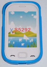 Силиконов гръб ТПУ за Samsung S5292 Rex 90 Син