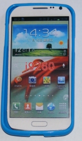 Силиконов гръб ТПУ за Samsung I9260 Galaxy Premier Син