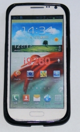 Силиконов гръб ТПУ за Samsung I9260 Galaxy Premier Черен