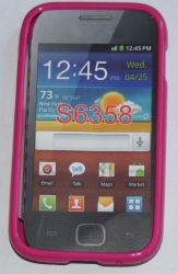 Силиконов гръб ТПУ за Samsung S6802 Galaxy Ace Duos Розов